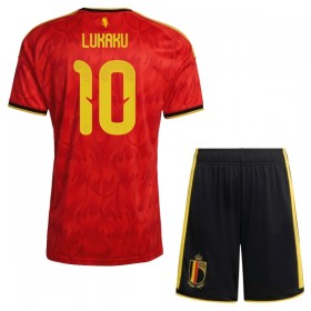 Jalkapallo Pelipaidat/Peliasut Belgia Lukaku 10 Lasten Kotipelipaita Mm-Kisat 2026